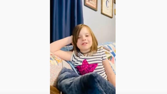 Wish kid Khloe says thank you!