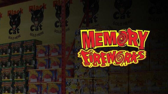 Memory Fireworks Logo