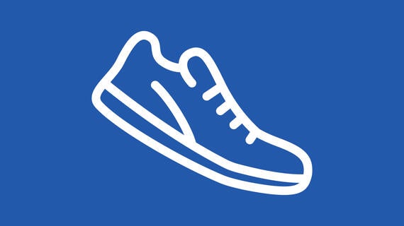 Creighton Fun Run_ running shoe graphic