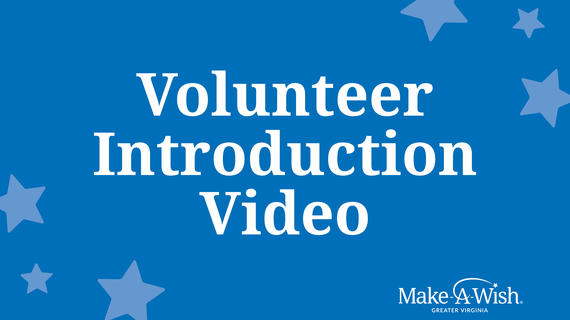 Volunteer introduction video
