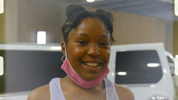 Wish kid Jalexia on her wish
