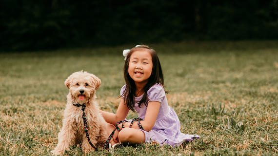 Maelin- Kate and her dog Penny 