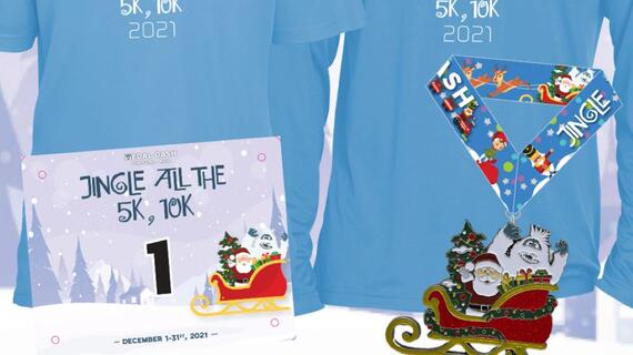 Medal dash T-Tx gulf