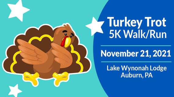 Turkey Trot 5K Walk/Run--November 21, 2021