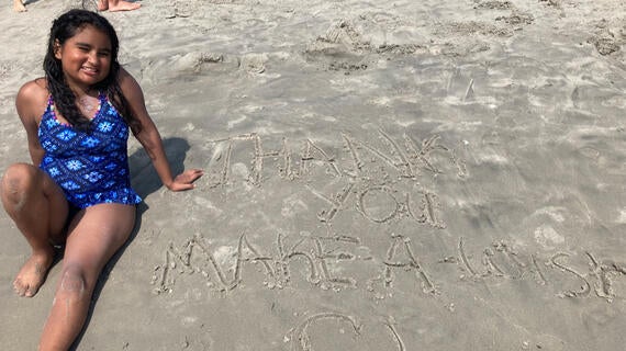 Geneseis' wish to go to Ocean City