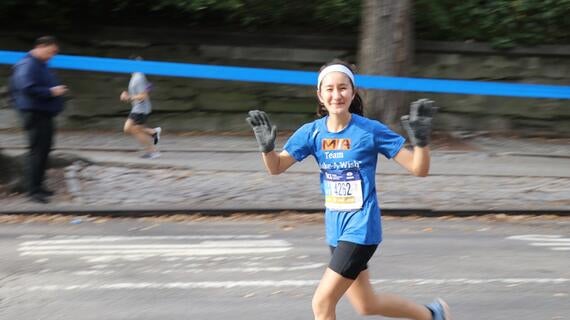Half marathon runner