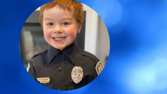 Bennett's wish to be a police officer and catch thieves