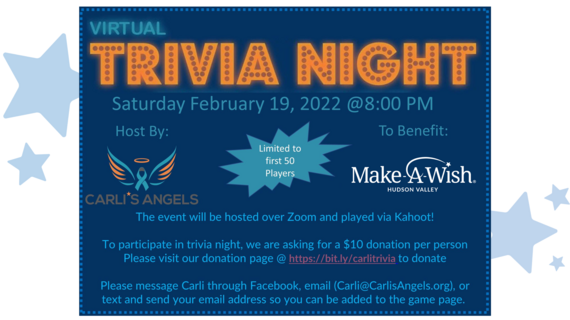 Carli's Angels Trivia Night