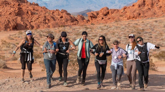 Trailblaze Challenge - Group Photo at Logandale Trailhead