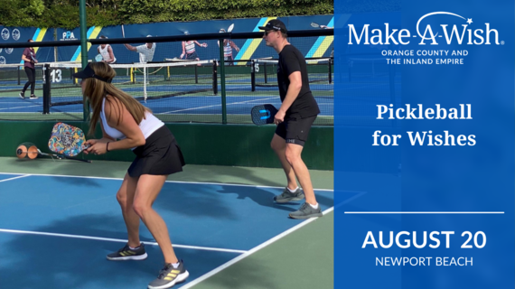 Pickleball for Wishes on August 20, 2022 in Newport Beach