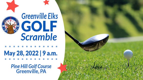 Greenville Elks Golf Scramble--May 28, 2022