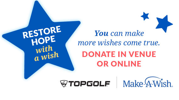 Topgolf World Wish Day Campaign 2022
