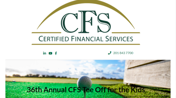 Certified Financial Services Tee Off for the Kids