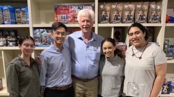 TXGF-interns and Tommy