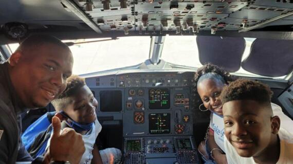 Wish kid Caleb - Wishes in Flight