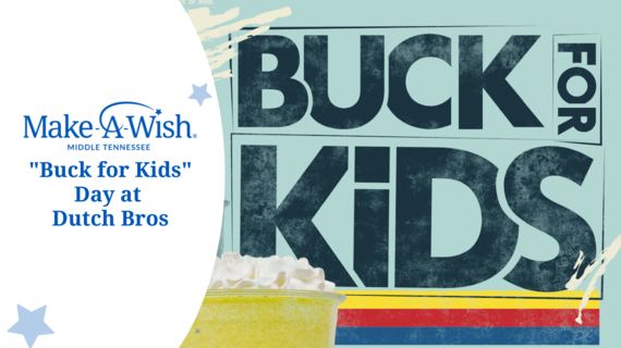 Buck For Kids Day Banner
