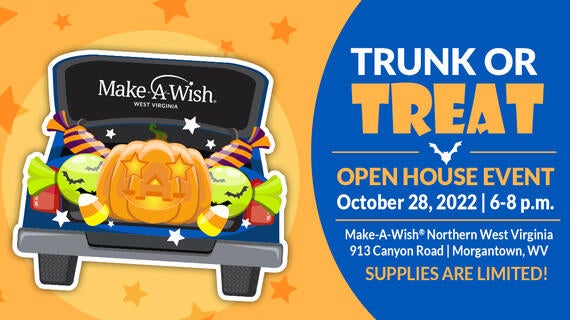 Trunk or Treat Open House--October 28, 2022 | 6-8 p.m. --Morgantown, WV