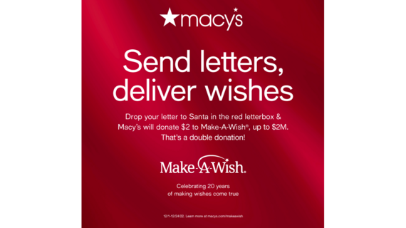 Write a letter to Santa and help grant wishes