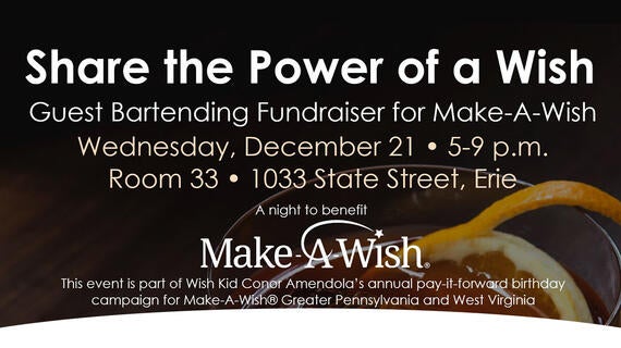 Share the Power of a Wish—Guest Bartending Event