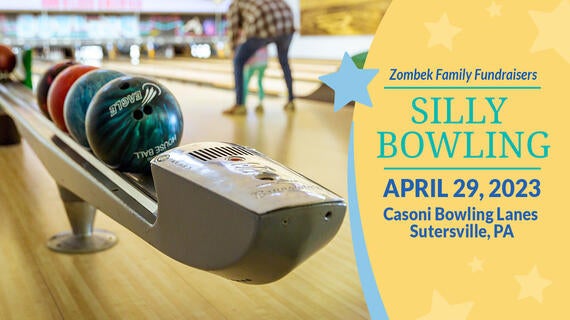 Zombek Family Fundraisers Silly Bowling--April 29, 2023--Casoni Bowling Lanes Sutersville, PA