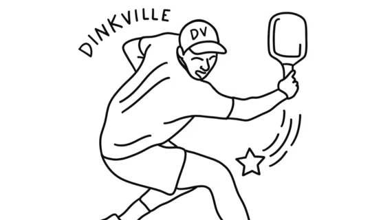 Wishful Dinking Pickleball Tournament Graphic