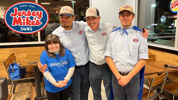 Wish Kid at Jersey Mike’s