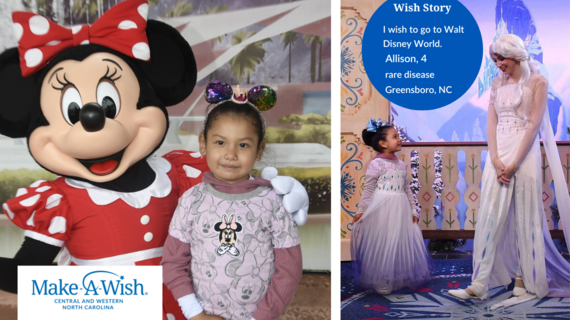 Conoce a niña de deseo Allison (Conoce “Wish Kid” Allison)