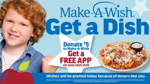 Make-A-Wish Get a Dish