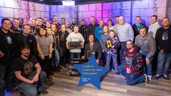 Ethan with HI-REZ team