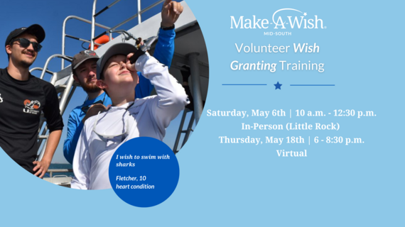 Spring training volunteer graphic with dates.