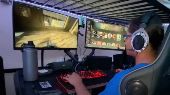 Xavier with new gaming system