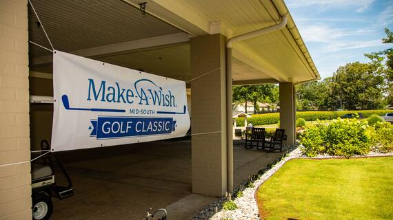 Make-A-Wish Golf Classic entrance 