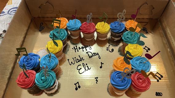 Eli Happy Wish Day Cupcakes