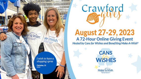 Crawford Gives August 27-29, 2023