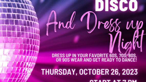 silent disco flyer