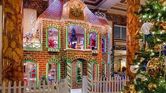 Fairmont San Francisco gingerbread house