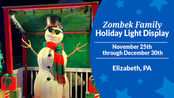 Zombek Family Holiday Lights Display