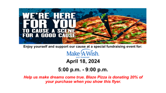 Blaze Fundraiser - ETN
