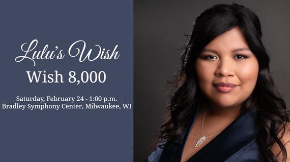 Join us for the granting of Lulu's wish