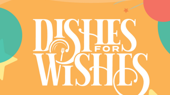 Dishes for Wishes website banner 