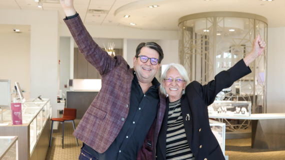 Linda Pauling and Brand Hampton