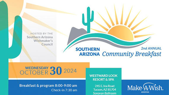 Join us for the 2024 Southern Arizona Community Breakfast on October 30.
