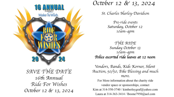Ride For Wishes Flyer