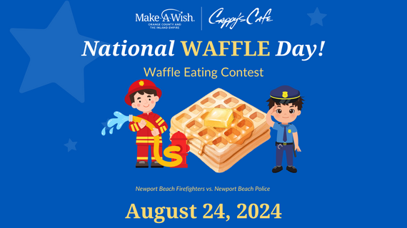 National Waffle Day at Cappy's Cafe
