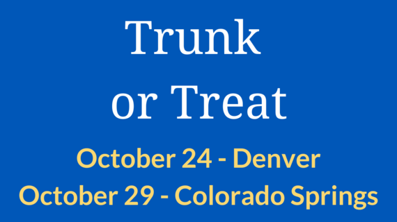 Trunk or Treat Oc 24 and 29