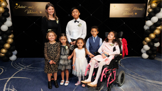 wish kids at gala