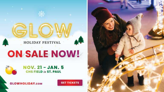 GLOW Holiday Festival Graphic