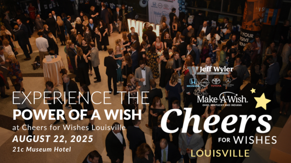 Jeff Wyler Cheers for Wishes Louisville