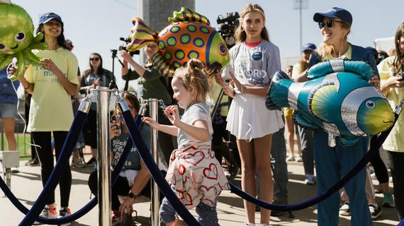 Walk for Wishes NWA wish kid photo