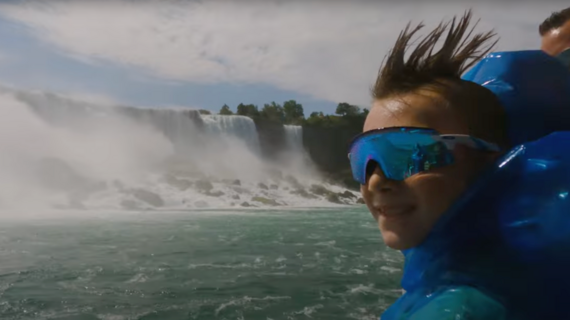 Brock's wish to take a train ride from New York to Niagara Falls